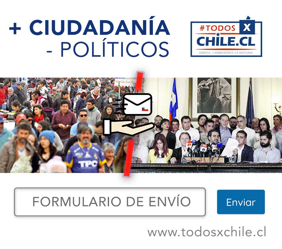 Conectando la Ciudadanía con los Políticos - Página de envio de correo directo a diputados y senadores