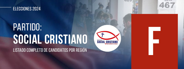 candidatos partido social cristiano