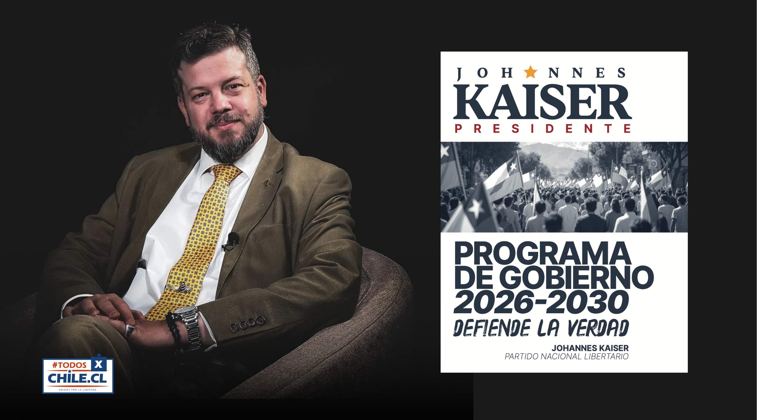 Programa de gobierno Johannes Kaiser Presidente